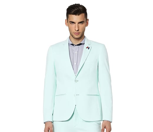 Jack & Jones Green Formal Suit Blazer