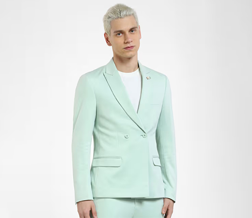 Jack & Jones Green Slim Fit Blazer