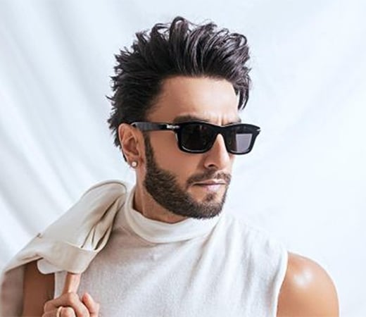 Ranveer Singh wearing square sunglasses