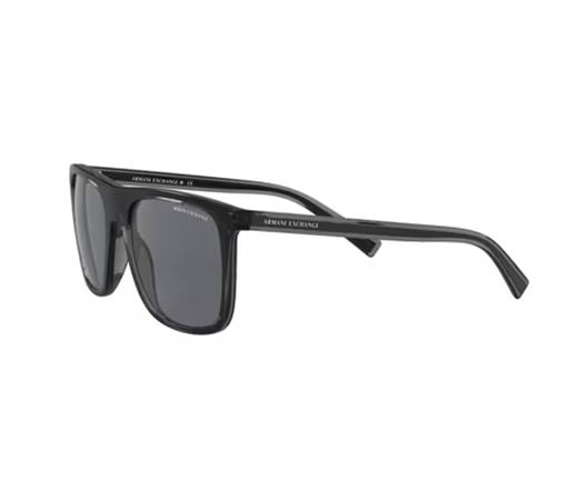ARMANI EXCHANGE Grey Lens Square Male Sunglasses