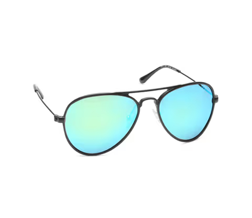 Titan Black Aviator Sunglasses