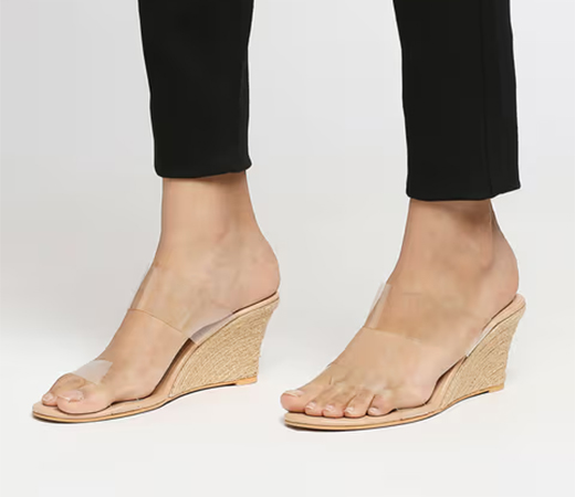 Twenty Dresses by Nykaa Fashion Clear Heels