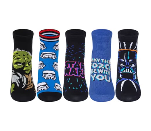 Supersox Star Wars Characters Ankle Length Socks