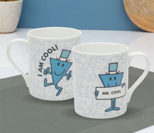 CLAY CRAFT Ceramic Mr. Cool Mug Set