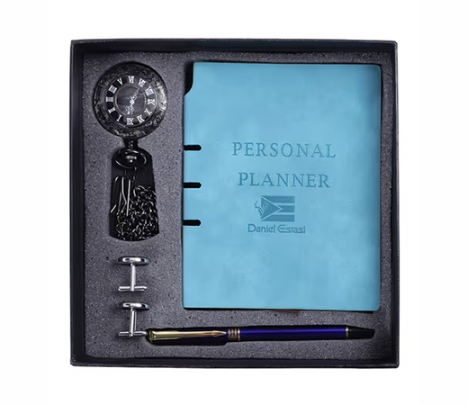 Yellow Chimes Men Set Of 5 Pen And Journal Business Accessory Gift Set