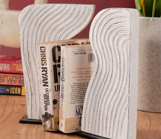 Freedom Tree Shifting Sands Wood Bookend