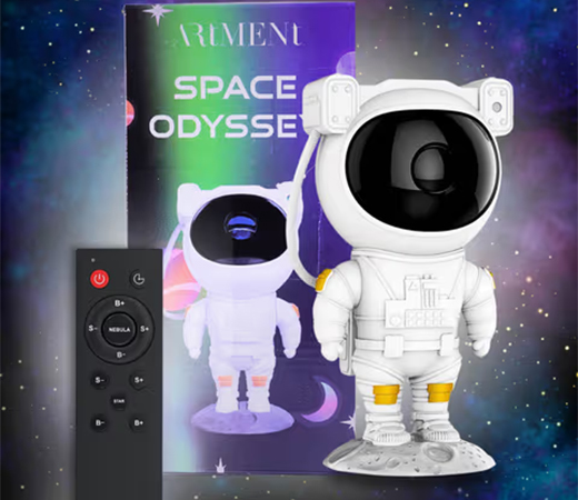 The Artment Astronaut Galaxy Light Projector Table Lamp