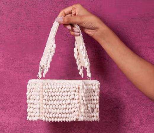 FOREVER NOOR Boat Star Bag-White