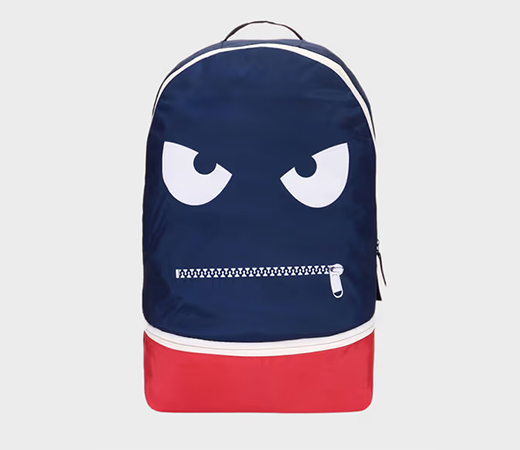 Bewakoof Zipped It Printed Small Backpack