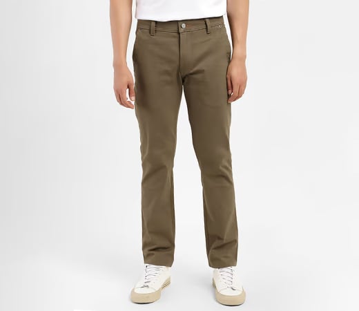 Men's Olive Slim Fit Chinos by Levi’s