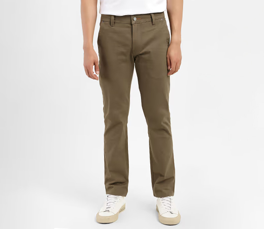 Men's Olive Slim Fit Chinos by Levi’s