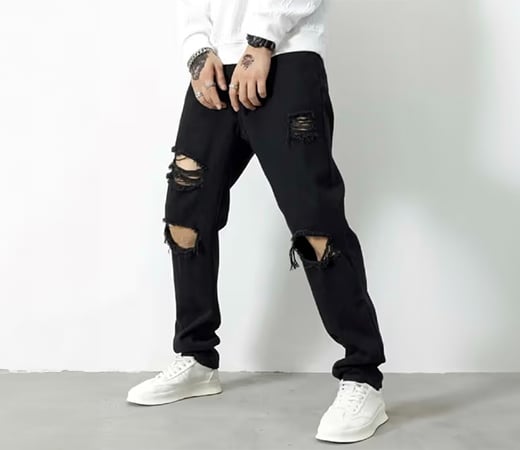 Super Distressed Men Jeans by Off Duty India