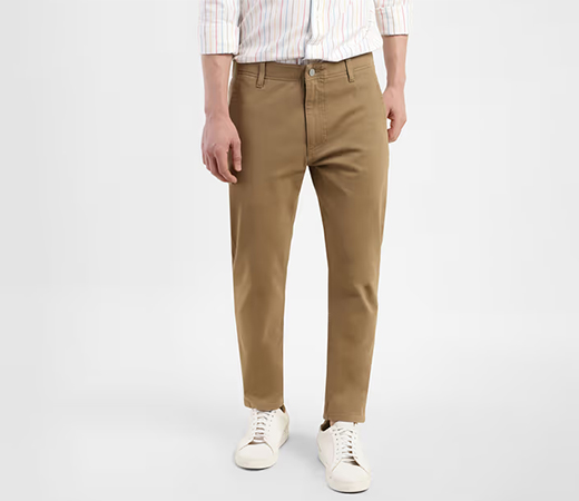 Men's Khaki Slim-Fit Chinos by Levi’s