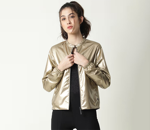 RAREISM Charlotte Gold Jacket