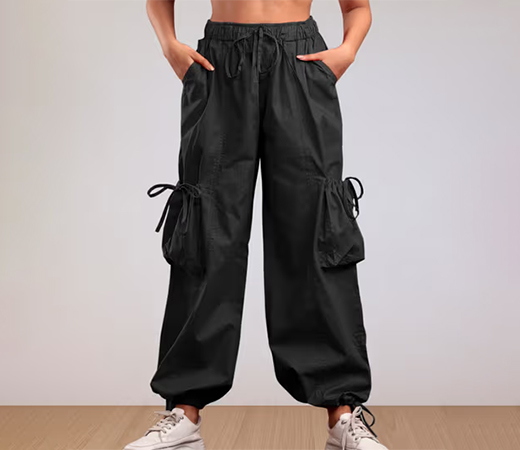Uptownie Lite’s Cotton Parachute Pants