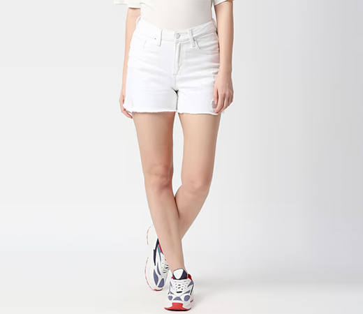 Pepe Jeans Rachel Regular Fit High Waist Shorts