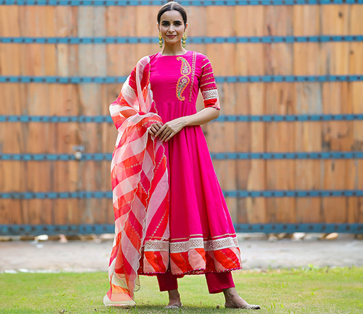 Gillori Meera Anarkali Suit 