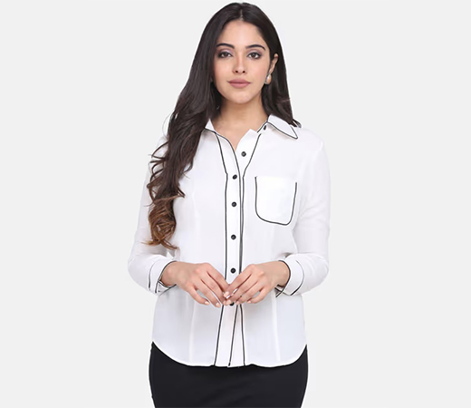 Powersutra Poly Moss Collared Shirt 