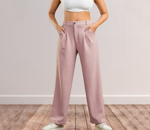 Uptownie Lite Relaxed Korean Front Pleated Pants