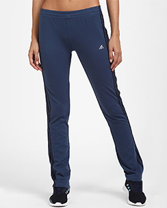 adidas 3s Yoga Pant Blue Training Track Pant