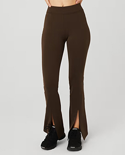 Alo High Waist Flutter Leggings Espresso