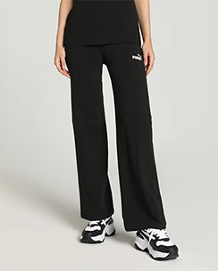 Puma Essentials Straight Women Black Sweatpants