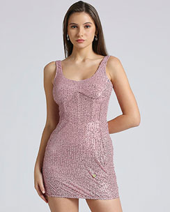 EMBLAZE Pink Dress
