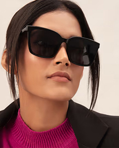 Twenty Dresses by Nykaa Fashion Black Sunglasses