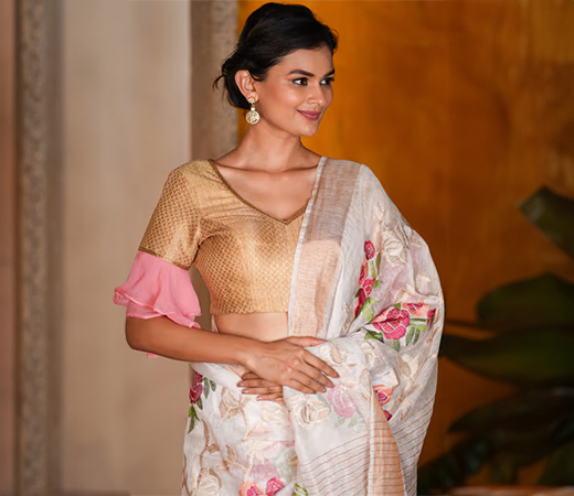 House Of Blouse Ruffle Blouse
