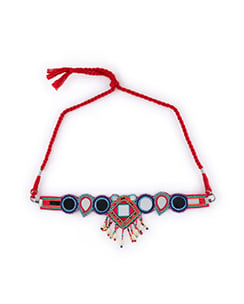 Fida Colourful Beaded Choker Necklace
